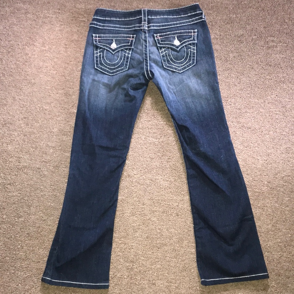 True Religion Flap Big T  jeans size 28